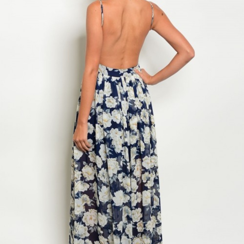 Fashion Nova Floral Malibu Wines Dress*NWT*